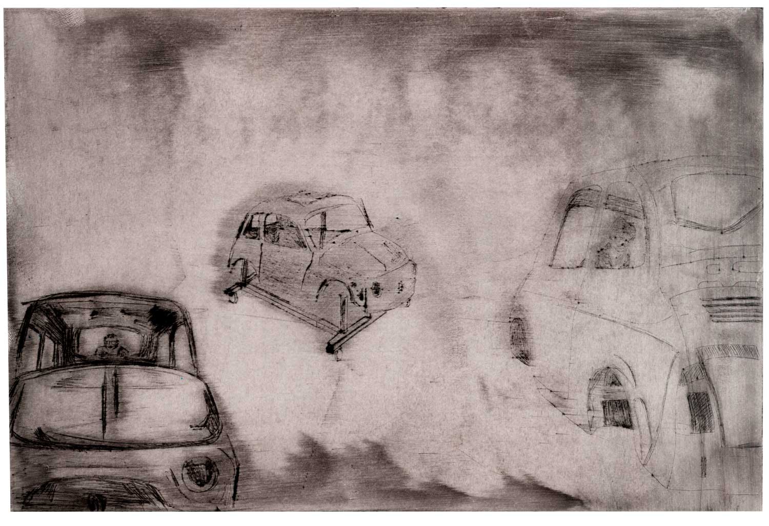 fiat im Nebel